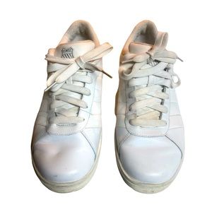 Men’s White K-Swiss Lace up Sneakers Size 10.5